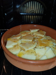 Una foto de Guarnición fácil de patatas