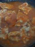 Huevos caldosos a caballo