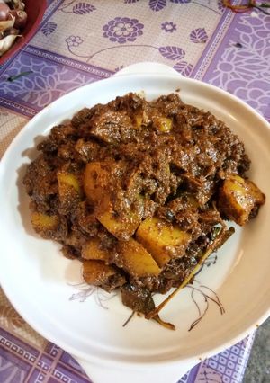 Foto resep Rendang Kerang + Kentang