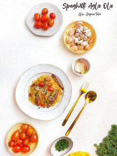 Foto resep Spaghetti Aglio Olio