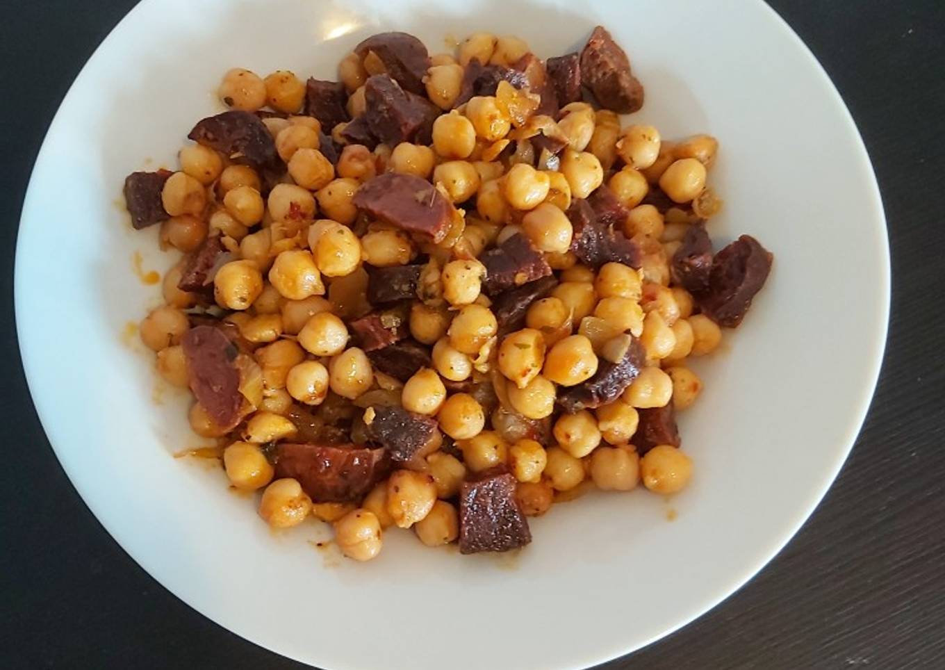 Chorizo chickpeas