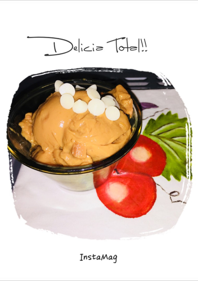 Una foto de Postrecito 🍮 de Dulce de leche light