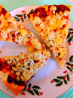 DarĂĄlt hĂșsos, ananĂĄszos pizza recept fotĂłja