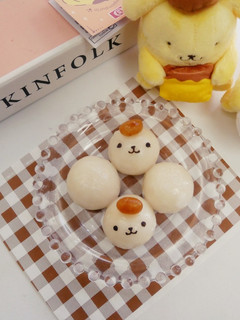 好療癒「布丁狗湯圓」真的是小孩愛的焦糖布丁味♡ 的食譜成品照片
