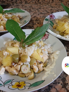 Una foto de Ensalada de arroz