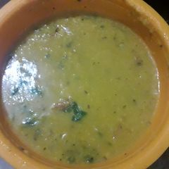 A picture of Tadaka Moong Dal.