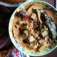 Terong Ungu Santan Pedas