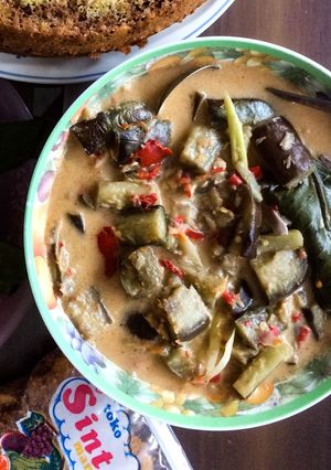Foto resep Terong Ungu Santan Pedas