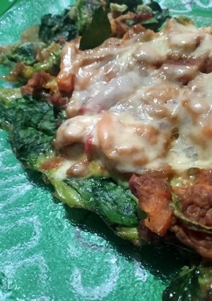 Una foto de Comida reciclada