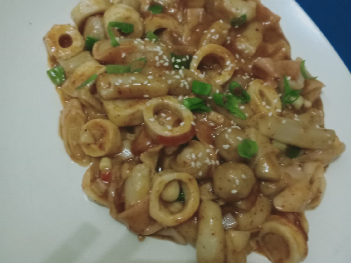 Langkah Mudah untuk Menyiapkan Tteokbokki Mix Home Made Anti Gagal