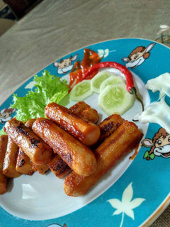 Foto resep Sosis bakar teflon