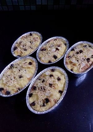 Foto resep Puding Roti Panggang (Bread Pudding)