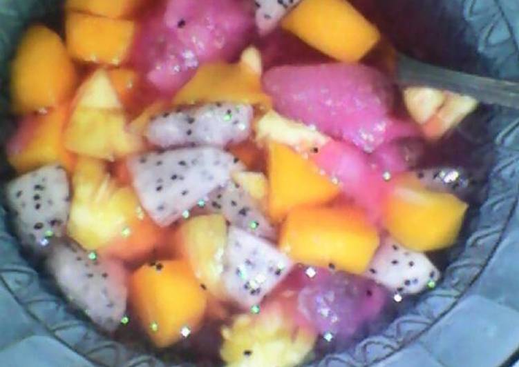Rahasia Memasak Fruity ice seger lumeerr yang Renyah
