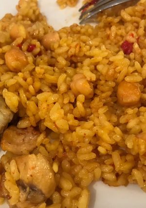 Una foto de Arroz al horno facilísimo y rapidísimo