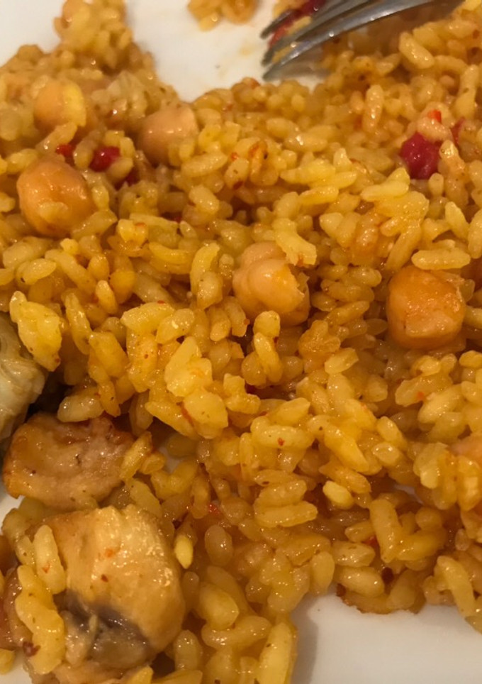 Una foto de Arroz al horno facilísimo y rapidísimo
