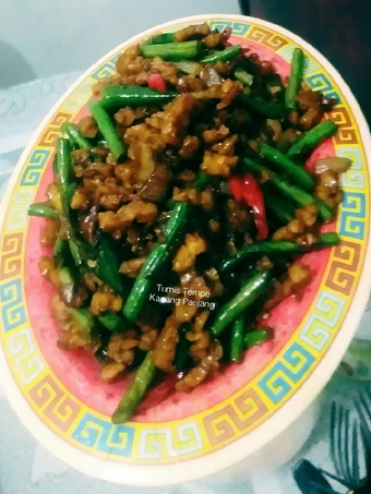 Langkah Gampang Membikin Resep Tumis Tempe kacang Panjang yang Sempurna Anti Ribet, Lezat Sekali