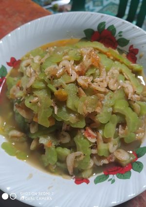 Foto resep 107. Oseng Pare Udang Papay - ala Mamah Afa