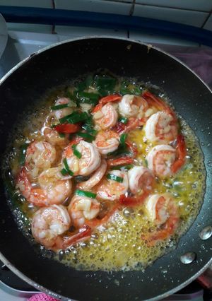Foto resep Udang mentega simple