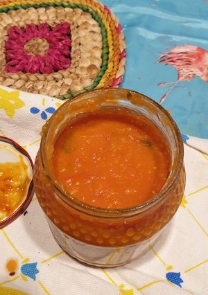 Foto di Salsa ai pomodori pachino con olive fatta con il simile bimby