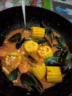 Foto resep Kerang hijau saos padang