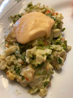 Una foto de Ensalada navideña