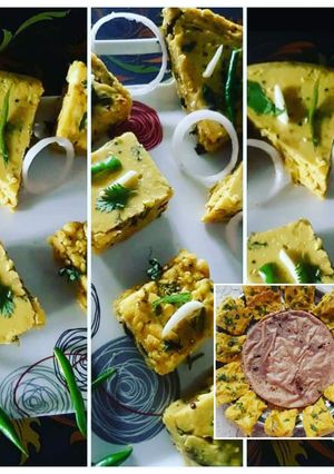 ताकाच्या बेसन वड्या (taakachya besan vadya recipe in marathi) रेसिपी चे मुख्य फोटो 