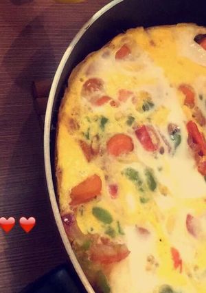 صورة لوصفة فطور مميز وسبيشل "سهل" 🌞❤️
