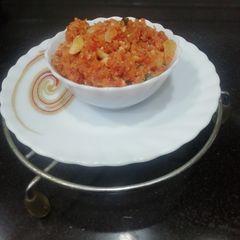 A picture of Carrot & Mawa Halwa.