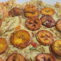 A picture of Plantain and egg fritter.