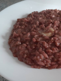 Foto di Risotto al radicchio e brie