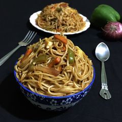 A picture of Hakka Noodles.