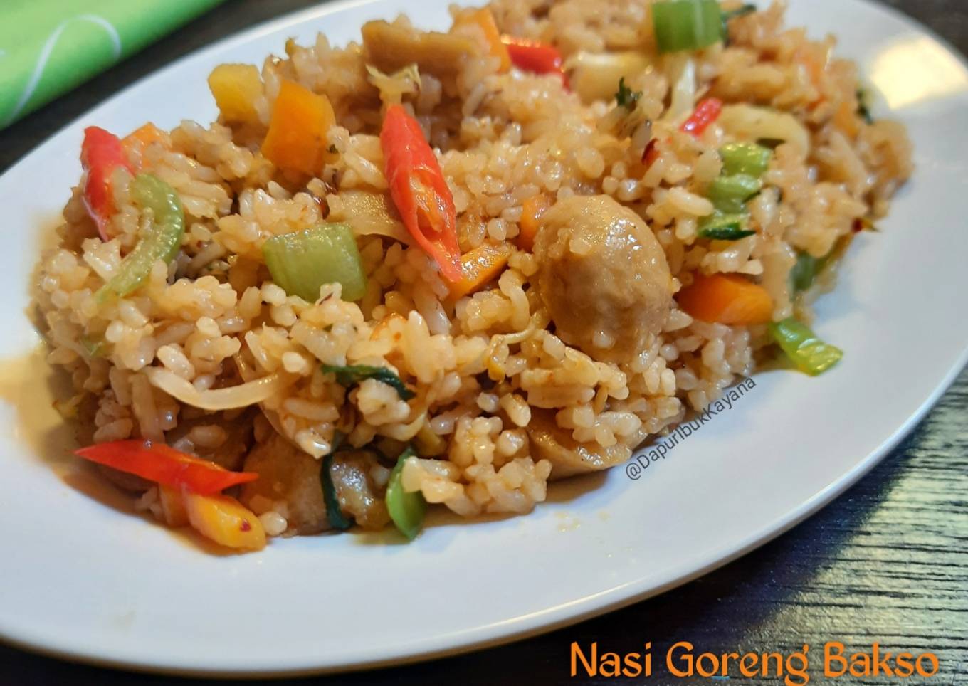 789. Nasi Goreng Bakso Poll Pedas