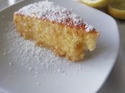 Una foto di torta al limone