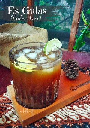 Foto resep 130. Es Gulas (Gula Asem)