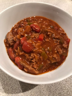 A picture of Chunky Gameday Beef Chili.