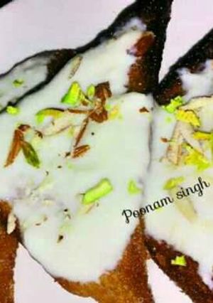 A picture of Double ka meetha.