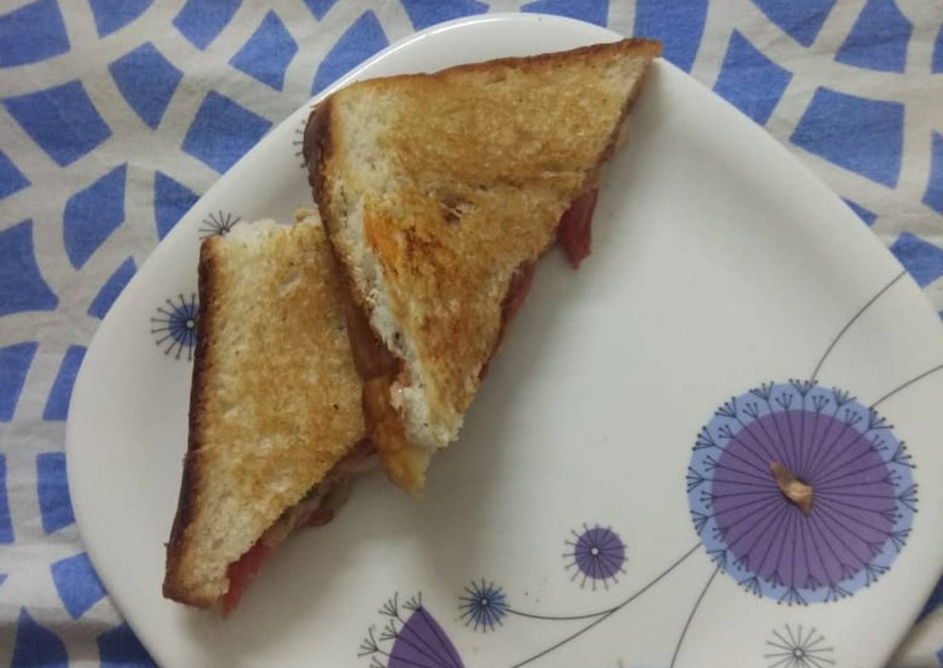 Veg cream sandwich