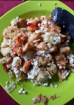 Foto resep Tahu pedas tahu geprek tahu cabe cabe an