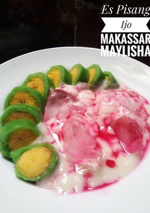 Foto resep Es Pisang Ijo Makassar #PR_RecookMinTradisional