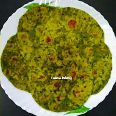 A picture of Masala Methi Paratha.