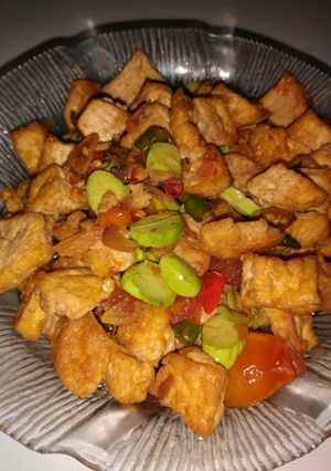 Foto resep Tahu kecap + pete