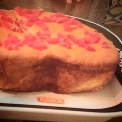 A picture of Eggless Vanilla Sponge Cake.