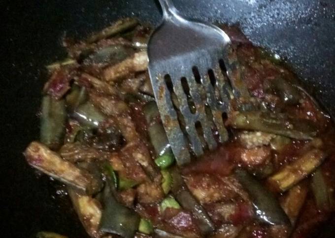Ternyata begini lho! Bagaimana cara memasak Sambel Terong Ungu  istimewa
