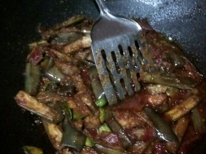 Ternyata begini lho! Bagaimana cara memasak Sambel Terong Ungu  istimewa