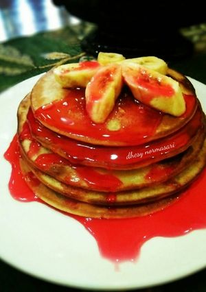 Foto resep Pancake pisang cocopandan