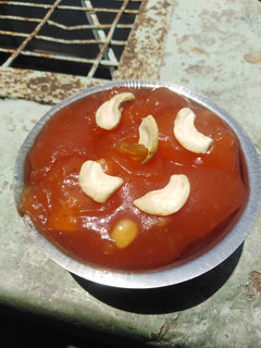 சோளமாவு ஹல்வா(பாம்பே ஹல்வா) செய்முறை முக்கிய புகைப்படம்