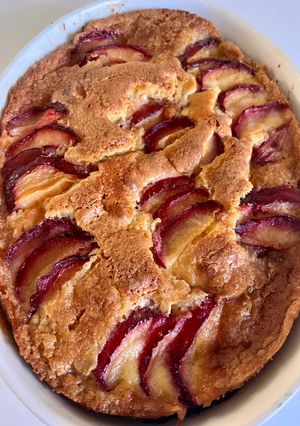 Une photo de Mon incroyable gâteau croustillant aux prunes