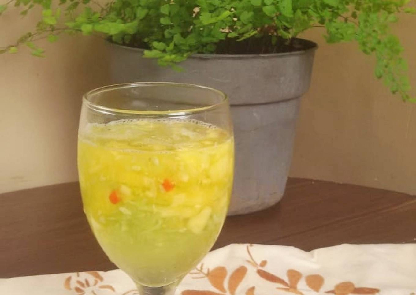 Es Rujak Timun Nanas
