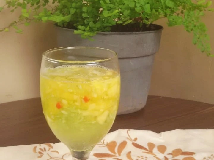Langkah Mudah untuk Membuat Resep Es Rujak Timun Nanas yang Uenak Anti Ribet, Mantap