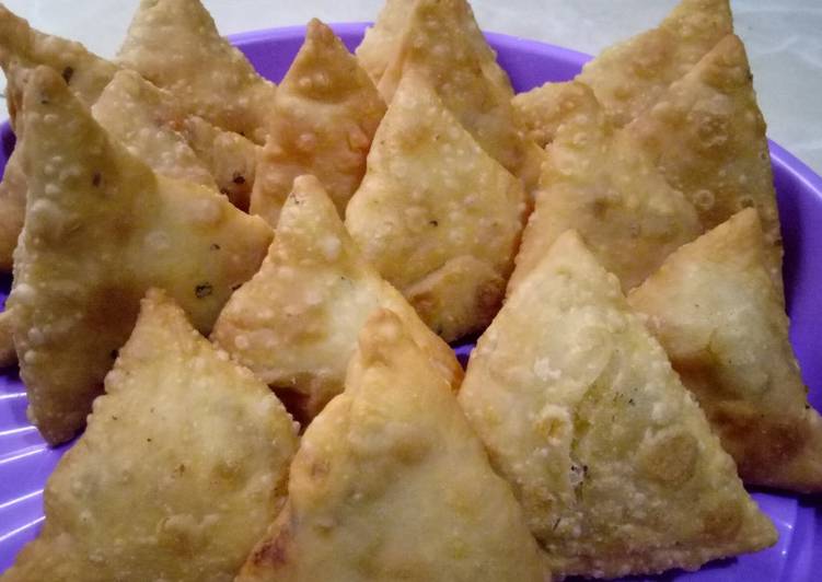 Resep Samosa isi Ragout sayur ^_^, Lezat Sekali